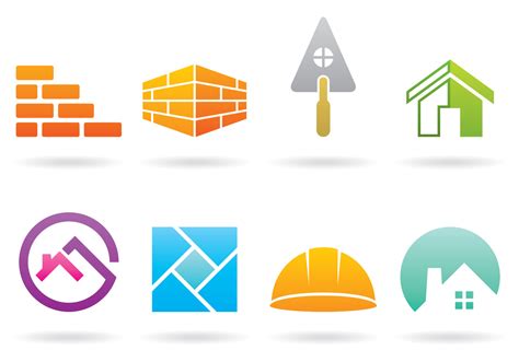 Bricklayer Logos   Download Free Vector Art, Stock ...