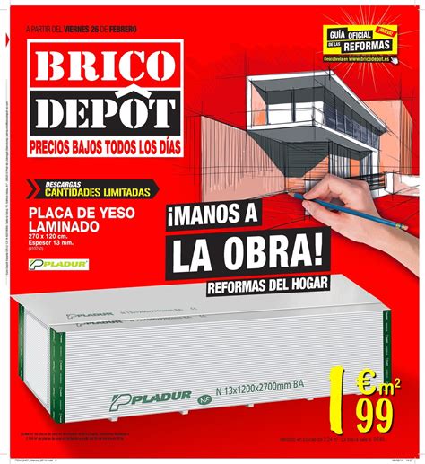 Brico Depot Catálogo Marzo 2016, todo para la construcción ...