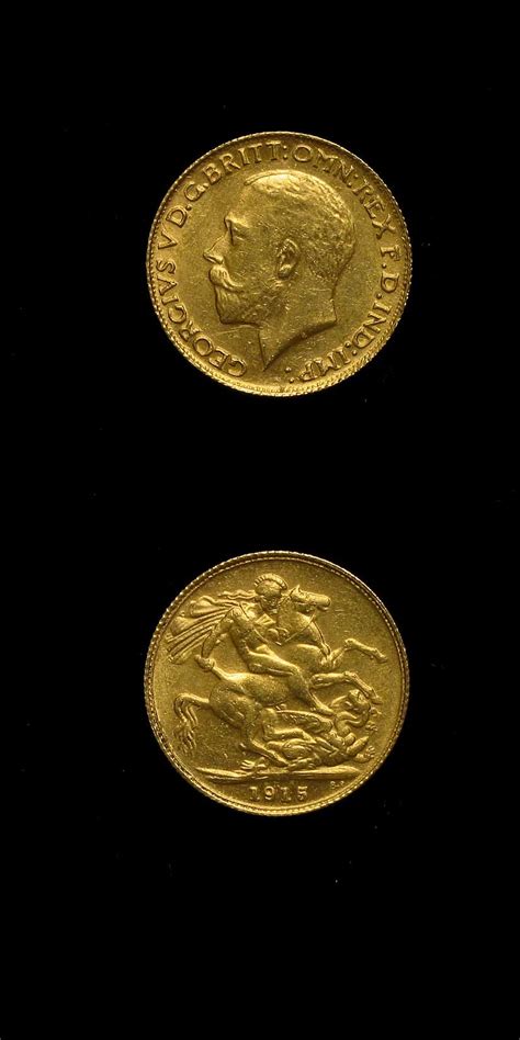 British Gold Sovereign of King George V   C.7429 For Sale ...