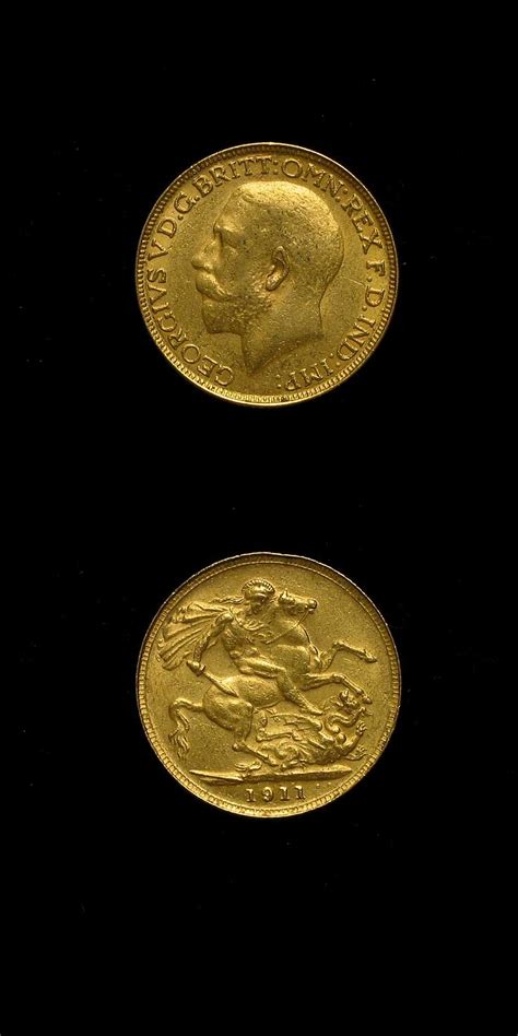 British Gold Sovereign of King George V   C.7469 For Sale ...