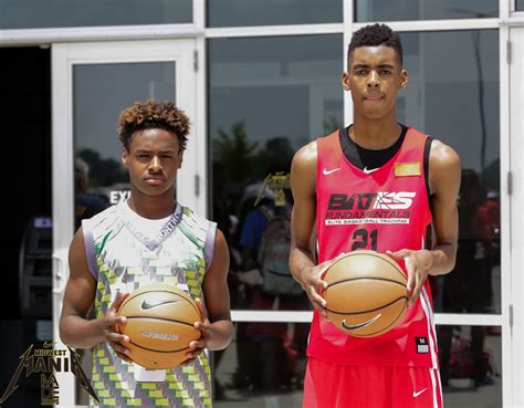 Bronny James Stands Out by Fitting in With Talented Blue ...