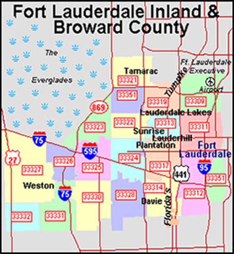 Broward County Zip Codes Maps – Epro