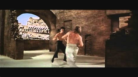 Bruce Lee vs Chuck Norris, Way of the dragon   YouTube