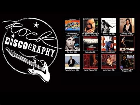 Bruce Springsteen  Discography    YouTube