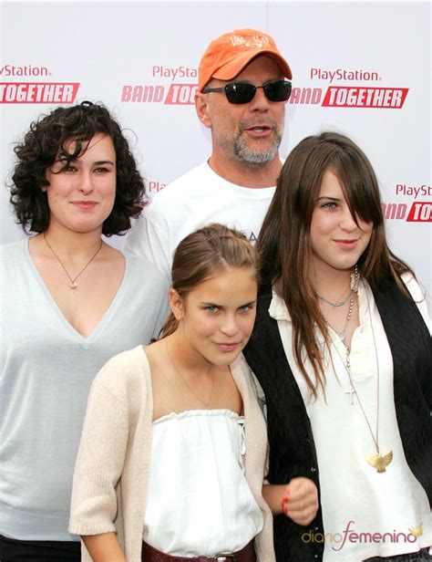 Bruce Willis tiene familia numerosa con Demi Moore y su ...