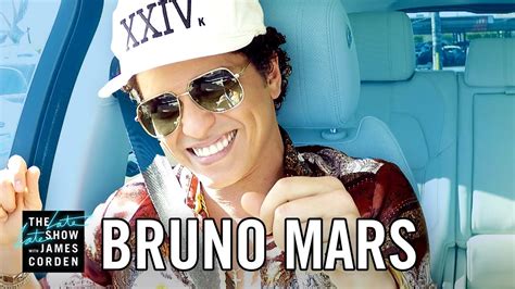 Bruno Mars Carpool Karaoke   YouTube