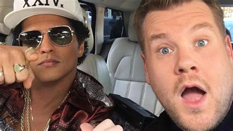 Bruno Mars Is James Corden s Next Carpool Karaoke Guest ...