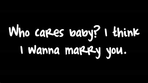 Bruno Mars   Marry You  Lyrics  HD   YouTube