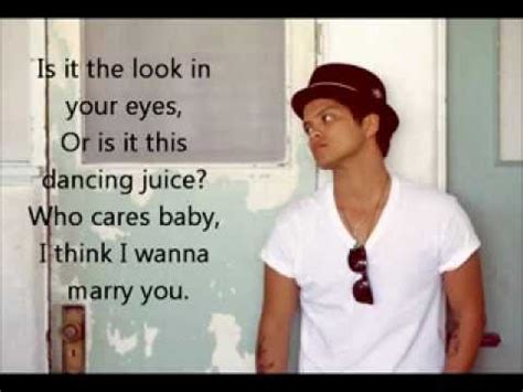 Bruno Mars   Marry You   YouTube