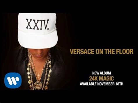 Bruno Mars   Versace on The Floor [Official Audio]   YouTube