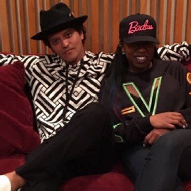 Bruno Mars y Missy Elliott graban algo juntos