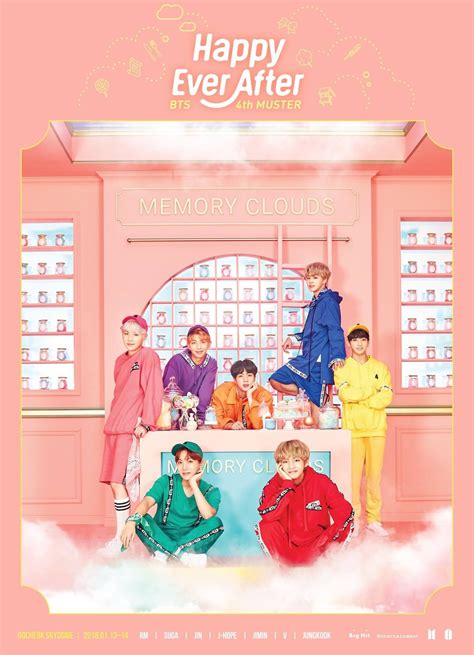 BTS 4TH MUSTER [Happy Ever After] 메인 포스터 #방탄소년단 #BTS ...