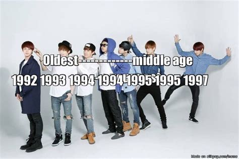 BTS age order. Oldest to youngest. | BTS  Bangtan ...