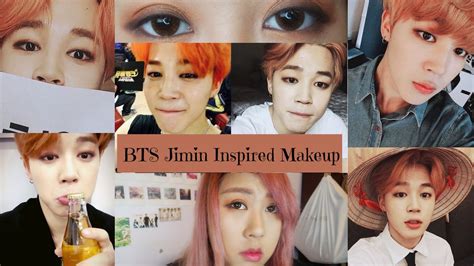 BTS Jimin Inspired Makeup   YouTube