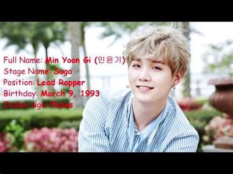 BTS members profile 2018 | New + some fact and more photos ...