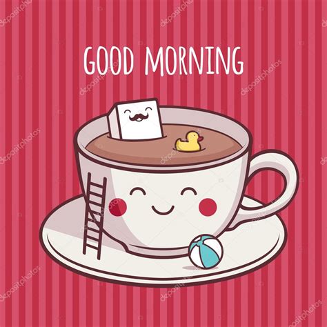 Buenos días café — Vector de stock #100591446 — Depositphotos