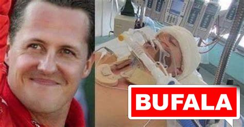 BUFALA La falsa foto di Michael Schumacher in ospedale ...