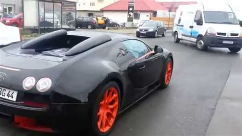 Bugatti Veyron Grand Sport Vitesse Romania Pipera   YouTube