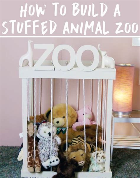 Build your own Stuffed Animal Zoo + 10 Inspiration Ideas