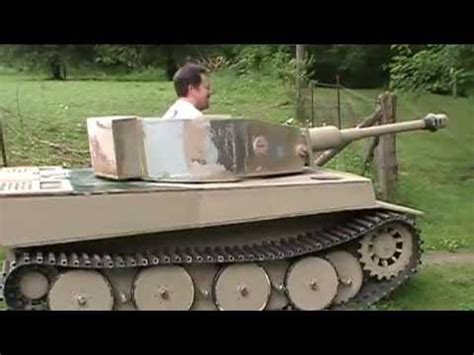 Building a 2/5 scale tiger tank   YouTube
