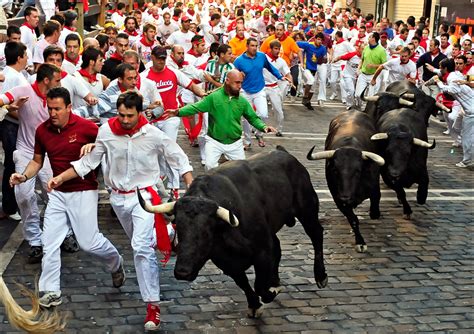 Bull running in Spain Archives   Glibberal : Festival ...
