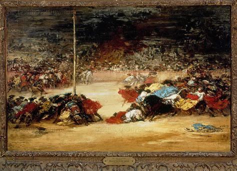 Bullfight Francisco de Goya Painting in Oil for Sale