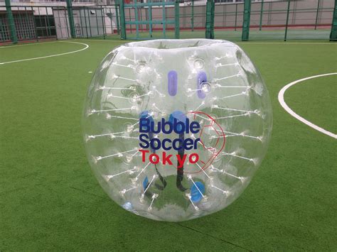 Bumping Along With Tokyo Bubble Soccer
