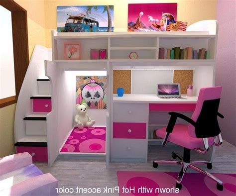bunk beds with desk for girls   Google Search | Stuff to ...