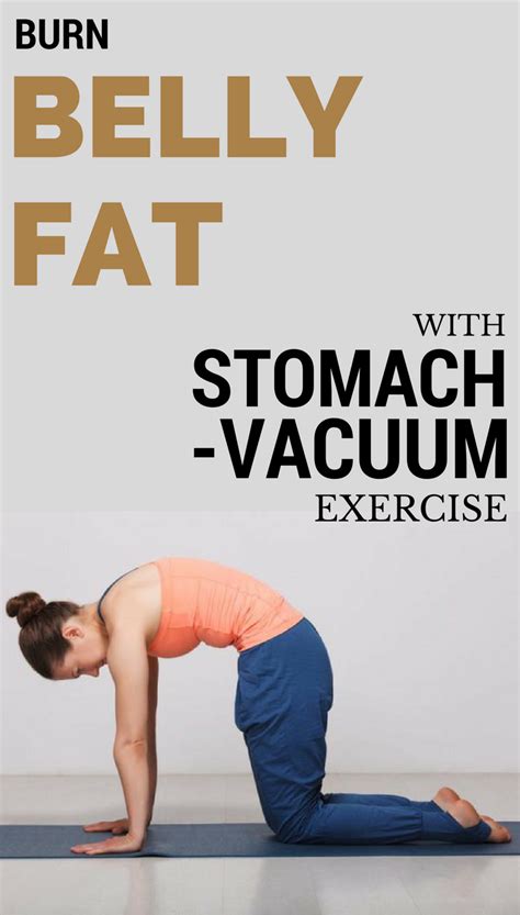 Burn Belly Fat With Stomach Vacuum Exercise   How To Do It ...