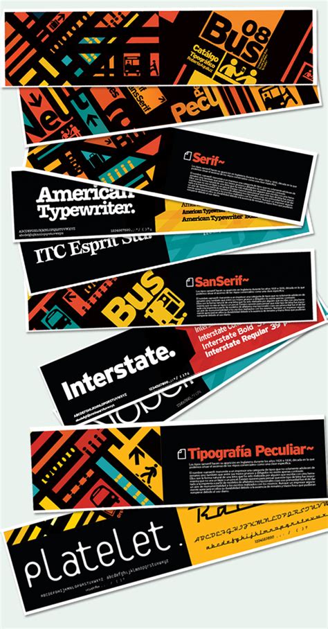 Bus Catalogo tipografico by Aguiluz on DeviantArt