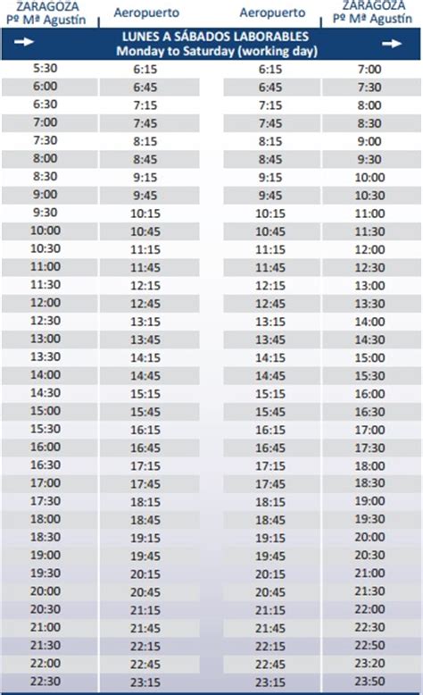 Bus de Zaragoza al Aeropuerto: horarios, tarifas y recorrido