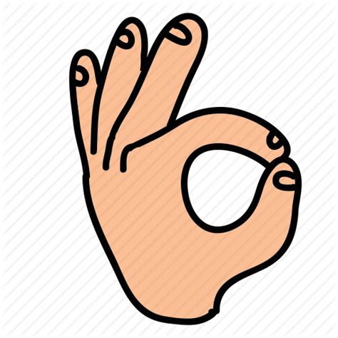 Business, gesture, hand, ok, sign icon