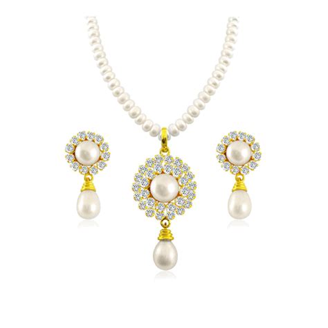 Buy Pearl Jewellery Online at Low Prices in India | Pearl ...