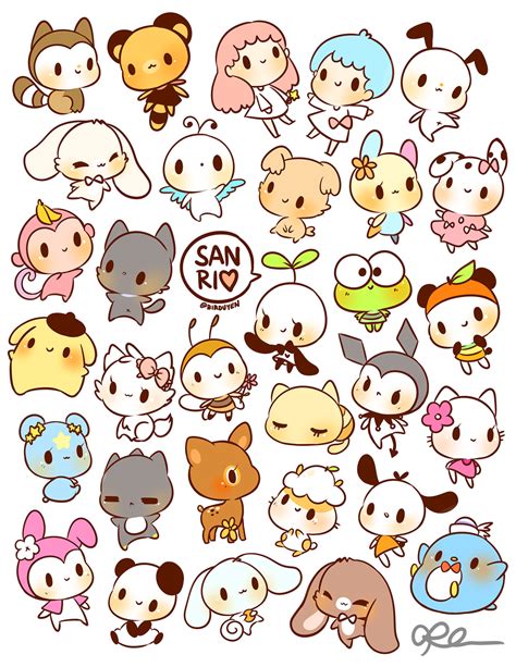 by birduyen: sanrio stickers!! available in my shop ...