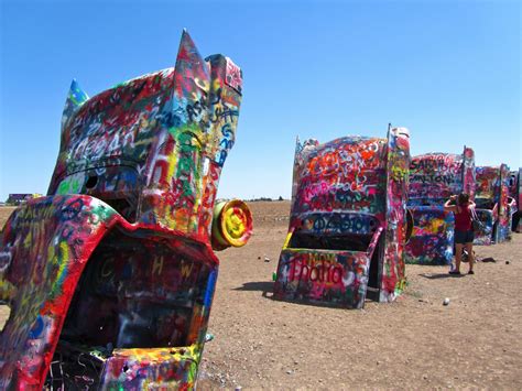 Cadillac Ranch, Potter County, Texas   The  Mother Road ...