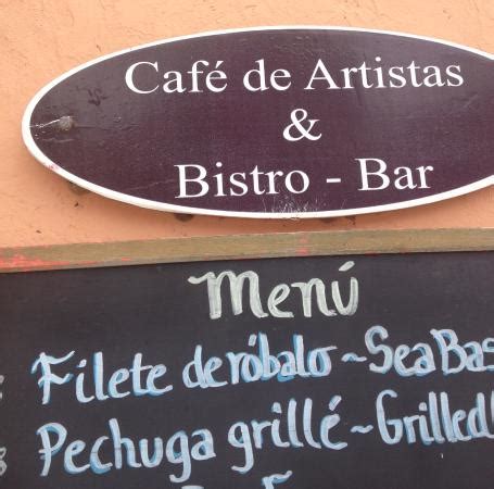 Cafe de Artistas & Bistro Bar, Cartagena   Fotos, Número ...