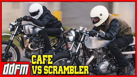CAFE RACER vs SCRAMBLER   MotoVlog   YouTube