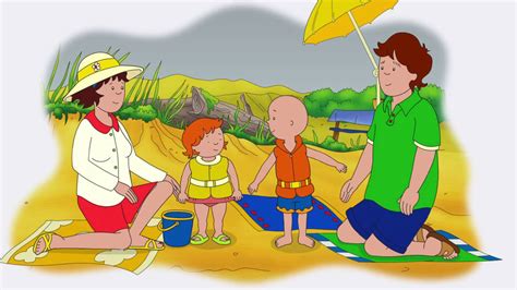 Caillou 503   What s Ringette?//Rainy Day at the Beach ...