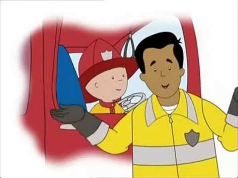 Caillou   Caillou bombero   Dibujos Infantiles   YouTube