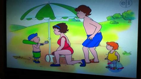 Caillou Goes To The Beach   YouTube