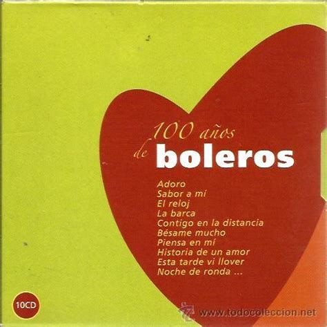 caja 10 cd´s 100 años boleros 200 canciones   l   Comprar ...