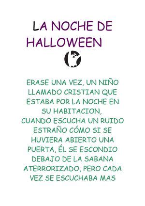 Calaméo   Cuento De Halloween Inventado Maria