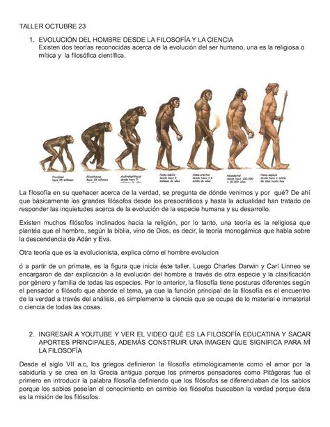 Calaméo   Evolución Del Hombre Desde La Filosofía Y La Ciencia