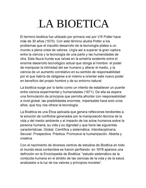 Calaméo   La Bioetica