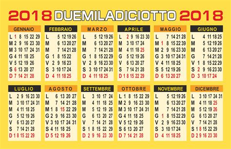 Calendario 2017 annuale vettoriale   Calendario 2019 Mensile