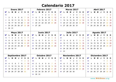 Calendario 2017 | Printable 2018 calendar Free Download ...