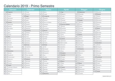 Calendario 2018 Excel Italiano   newcalendar