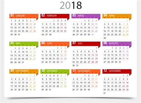 Calendario 2018 para Imprimir  Anual, Mensual, Escolar ...