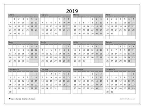 Calendario 2019  35LD