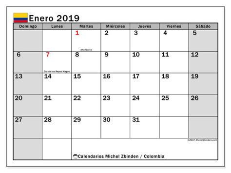 Calendario 2019 Para Imprimir Por Meses   calendrier